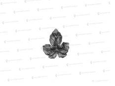 Кованые листья - Лист кованый Арт. ЛСшт 08.03.70.70 купить дешево в Воронеже
