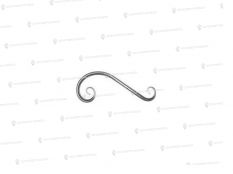 Кованые волюты - Волюта Т10-415-130-65 в Воронеже