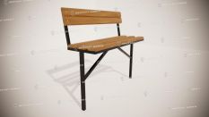 Скамейки ритуальные - Ритуальная со спинкой купить дешево в Воронеже