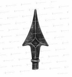 Кованые пики - Кованая пика арт. ПНлт 36.03 в Воронеже