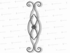 Балясины из профильной трубы - Балясина БТ-90 Ковка