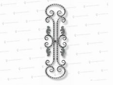 Балясины из профильной трубы - Балясина БТ-98 Ковка