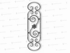 Балясины из профильной трубы - Балясина БТ-99 Ковка