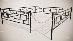 Кованые ограды - Прямоугольник 20 Ковка